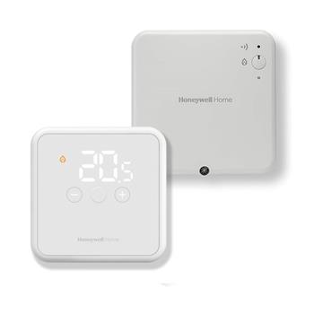 Honeywell Home YT42WRFT20, bezdrátový termostat DT4R + spínací jednotka R9H, bílá