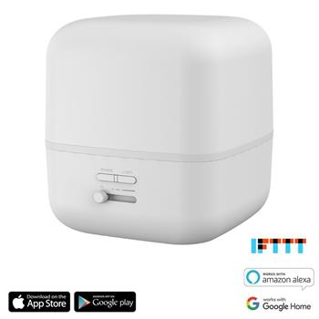 iQtech by Aromacare, Ghana SmartLife ultrazvukový aroma difuzér, bílý, 400 ml
