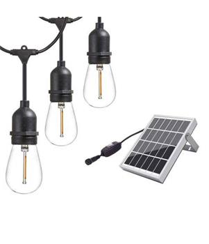 iQtech iPro 10, solární venkovní světlo, 10 LED E27 žárovek, 6W Bazar