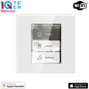 iQtech Millennium L8HSHKW, Apple Homekit Wi-Fi multi-function switch, white