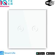 iQtech Millennium NoN WiFi, 2x vypínač Smartlife, bílý Bazar