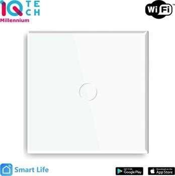 iQtech Millennium , Zigbee 1x NoN vypínač Smartlife, bílý Bazar