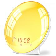 iQtech® SmartLife TA001 Wi-Fi Budík se simulací východu slunce a FM Rádio