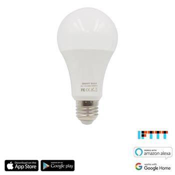 iQtech SmartLife WB009, Wi-Fi LED RGBW žárovka E27, 110-260 V, 9 W, bílá/barevná Bazar