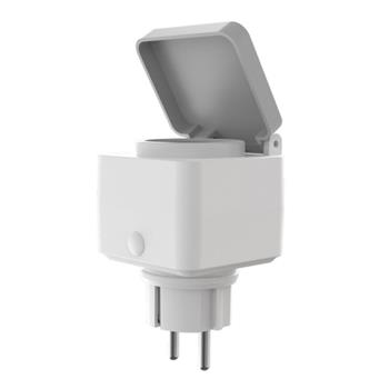 iQtech SmartLife WS060b, Zigbee Smart zásuvkový adaptér 16A, venkovní IP44