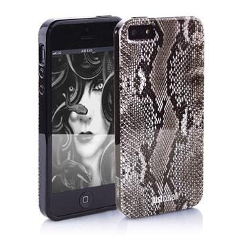 Just Cavalli zadní kryt Python pro iPhone 5/5S, černá