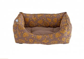 Kiwi & Friends pelíšek hnědý M Bazar