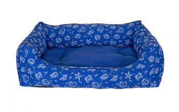 Kiwi & Friends pelíšek modrý M Bazar