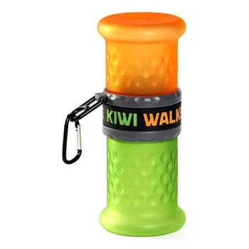 Kiwi Walker Cestovní láhev 2in1, oranžová/zelená