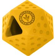 Kiwi Walker Gumová hračka s otvorem na pamlsky ICOSABALL, Mini 6,5cm, Oranžová