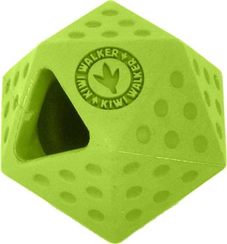 Kiwi Walker Gumová hračka s otvorem na pamlsky ICOSABALL, Mini 6,5cm, Zelená