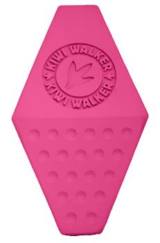 Kiwi Walker Gumová hračka s otvorem na pamlsky OCTABALL, Maxi 14,5 cm, Růžová