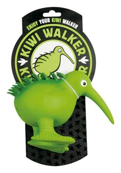 Kiwi Walker Latexová hračka pískací Kiwi, Velikost L 13,5 cm, Zelená