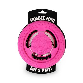 Kiwi Walker Létající & plovací frisbee Mini z TPR pěny, růžová, 16 cm