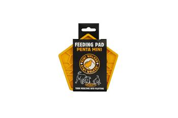 Kiwi Walker lízací podložka Penta Mini 135x130mm - Oranžová