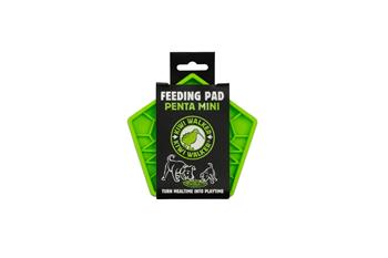 Kiwi Walker lízací podložka Penta Mini 135x130mm - Zelená