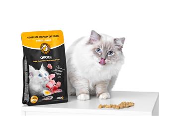 Kiwi Walker Mrazem sušené krmivo pro kočky kuře 150 g