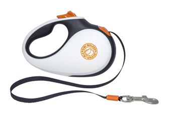 Kiwi Walker Samonavíjecí vodítko 360°, XS, 3m, 12kg, oranžové