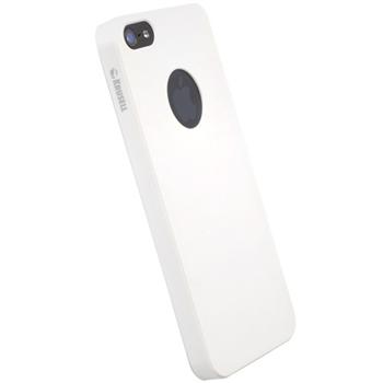 Krusell zadní kryt COLORCOVER pro Apple iPhone 5/5S, bílá metalíza