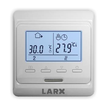 LARX LCD termostat tlačítkový, 16 A