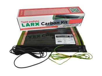 LARX topná fólie Carbon Kit ground, 375 W, délka 5,0 m, šířka 0,5 m, svépomocná instalace
