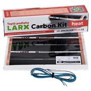 LARX topná fólie Carbon Kit heat, 450 W, délka 5,0 m, šířka 0,5 m, svépomocná instalace