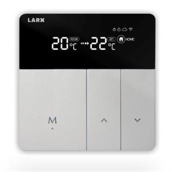 LARX Wifi Smartlife termostat 16 A, Displej s tlačítky