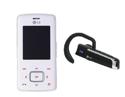 LG Chocolate KG800 White
