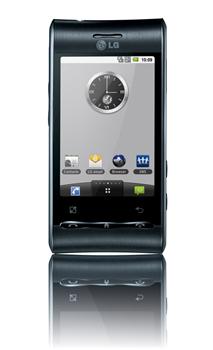 LG GT540 Optimus, černá + Sygic Mobile Maps - (voucher na mapy Evropy zdarma)