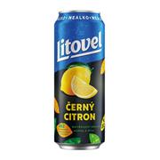 LITOVEL nealko černý citron 0,5l PLE