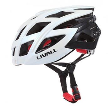 Livall BH60 chytrá cyklistická přilba, M-L bílá