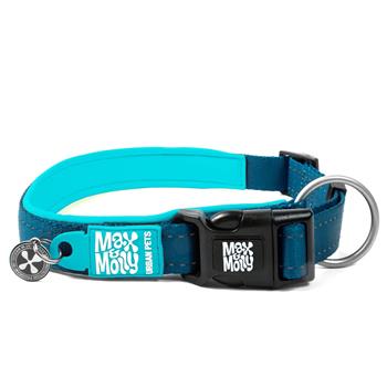 Max & Molly Smart ID obojek Matrix Sky Blue, Velikost L