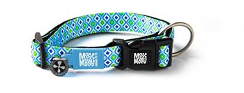 Max & Molly Smart ID obojek Retro Blue, Velikost M