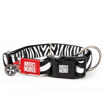 Max & Molly Smart ID obojek Zebra, Velikost XS