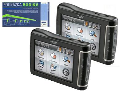 MIO C710+ 2-KIT + 500 Kč OMV poukázka zdarma