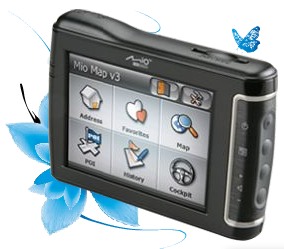 MIO C710+ s mapou západní Evropy + východní Evropa