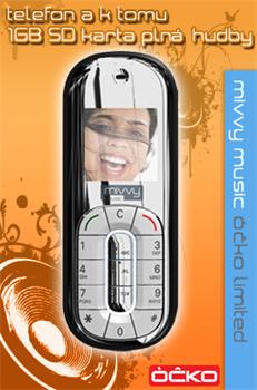 mivvy music - Óčko Limited + 1GB microSD
