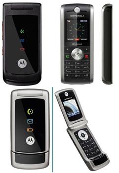 Motorola balíček W208+W220+W270