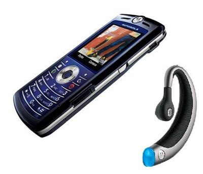 Motorola SLVR L7e Blue
