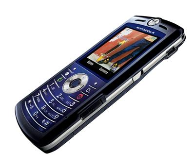 Motorola SLVR L7e Blue