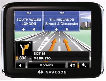 NAVIGON 2210 Europe, LCD 3,5"