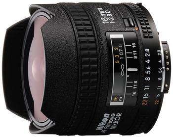 Nikon AF FX Fisheye-Nikkor 16mm f/2.8D