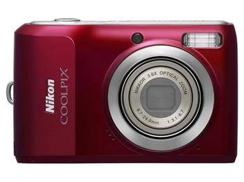 NIKON COOLPIX L20 červený