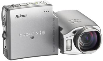 Nikon Coolpix S10 + Dalekohled