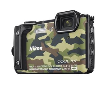 NIKON COOLPIX W300 Camouflage + 2 in 1 plovoucí popruh