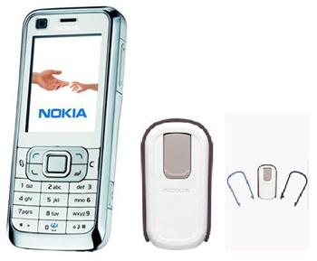 Nokia 6120 classic bílá (Winter Edition