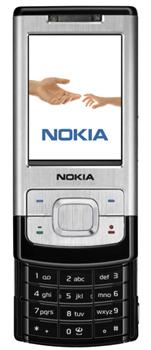 Nokia 6500 Slide Black Silver