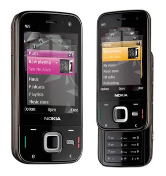 Nokia N85 Copper + 8GB, 3 měsíce navigac