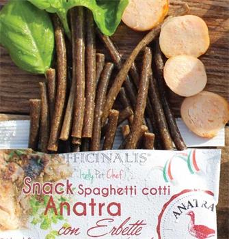 Officinalis Spaghetti Antara, svačinka z kachny a bylinek, 100g