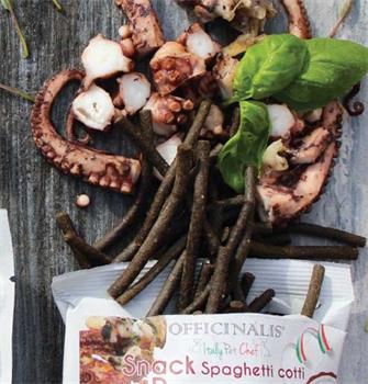Officinalis Spaghetti Pesce Polipo e Seppia, svačinka z chobotnice sépie a bylinek, 100g